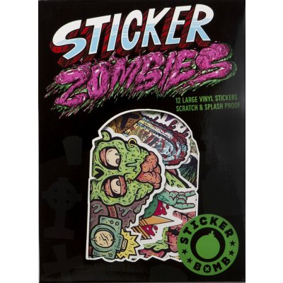 Sticker Zombies - Studio Rarekwai Srk