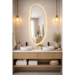 Baltica Design Stone Fluid 50x155 cm zlatá 5904107932798 – Hledejceny.cz