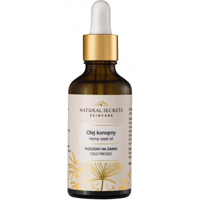 Natural Secrets Konopný olej BIO 50 ml – Zboží Dáma