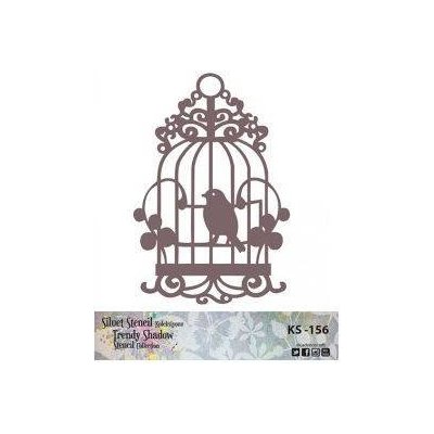 Šablona Cadence stínová ptačí klec – Zboží Dáma