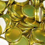 JaHan Víčko na sklenici na med TO 82 - plástev - zlaté - plástev - bedna 700 ks – Zboží Dáma