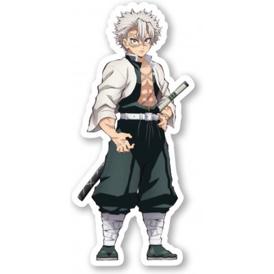 Demon Slayer Samolepka Sanemi – Zboží Živě