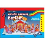 Betexa Vanoční papírový Betlém jednoduchá vystřihovánka – Zboží Dáma