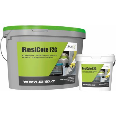 Sanax Epoxidový lesklý lak na vodní bázi ResiCote F2C 3kg – Zbozi.Blesk.cz