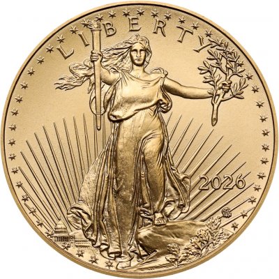 U.S. Mint Zlatá mince American Eagle 1/2 oz – Zboží Mobilmania