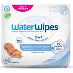 Water Wipes 99,9 % vody vlhčené ubrousky 4 x 60 ks – Zboží Dáma