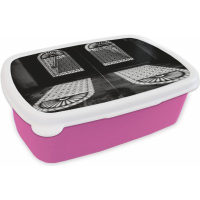 MuchoWow® Lunch Box Box na chléb 17x11 cm Dveře - Vzor - Stín - Lehký dětský box na oběd - Box na oběd - Box na chléb - Box na sendviče – Zboží Mobilmania