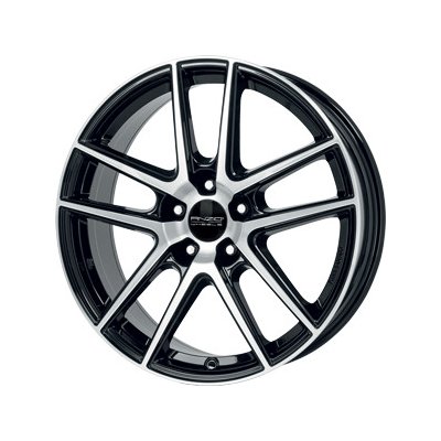 Anzio Split 5,5x14 4x100 ET43 black polished – Sleviste.cz