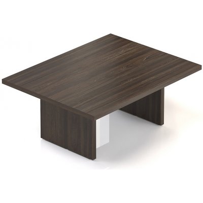 Rauman Jednací stůl Lineart 180 x 140 cm, jilm tmavý – Sleviste.cz