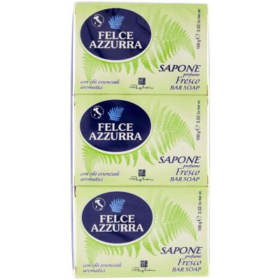 Felce Azzurra soap tuhé mýdlo fresco 3 x 100 g – Sleviste.cz