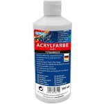 Akrylová barva 500 ml bílá matná – Zboží Mobilmania