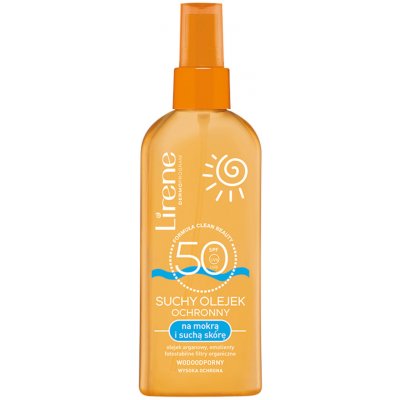 Lirene Sun suchý ochranný olej SPF50 150 ml – Zbozi.Blesk.cz