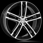 Dezent TZ 6,5x16 5x105 ET41 black polished – Sleviste.cz