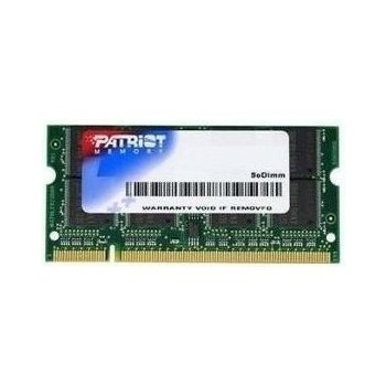 Patriot Signature Line SODIMM DDR3 2GB 1333MHz CL9 PSD32G133381S