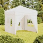 vidaXL Párty stan skládací s bočními stěnami 2x2 m bílý – Hledejceny.cz