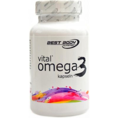 Best Body Vital Omega 3 120 kapslí – Hledejceny.cz
