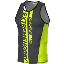 Extreme Hobby pánské běžecké tank top tílko Draft Limetka