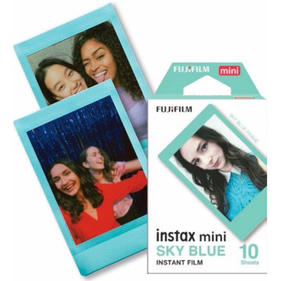 Fujifilm Instax Mini Sky Blue 10ks – Zboží Mobilmania