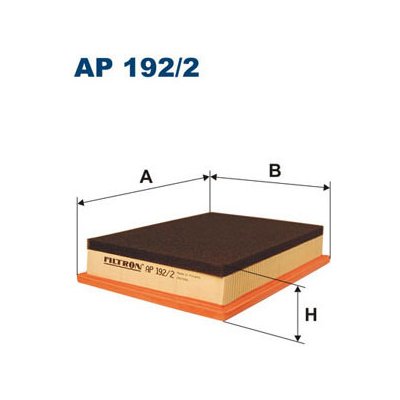 Vzduchový filtr FILTRON AP 192/2 – Hledejceny.cz