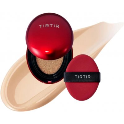 Tirtir Mask Fit Red Cushion 23N Sand Mini kompaktní make-up v houbičce 4,5 g – Zboží Dáma