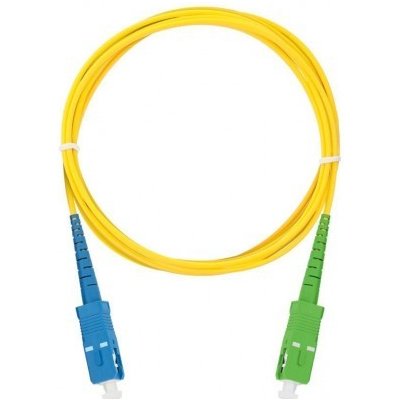 XtendLan FOP-SCASC-S-20-9 FO patch SC/APC-SC, 9/125 simplex, G.652d, LS0H, 20m – Zboží Živě