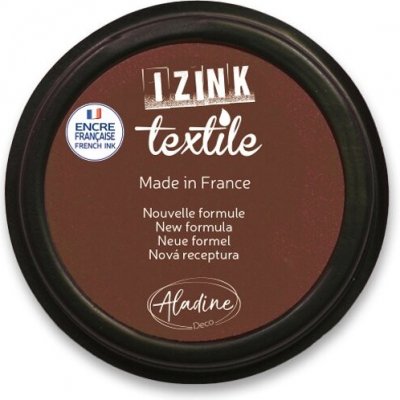 Aladine Razítkovací polštářek Izink Textile hnědá – Hledejceny.cz