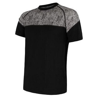 Sensor Merino Impress černá/skulls – Hledejceny.cz