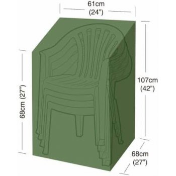 MAT GROUP Plachta krycí na 4 zahradní židle 61x68x107cm, PE 90g/m2