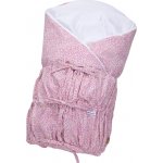 Little Angel Zavinovačka šněrovací pevná záda ANGEL Outlast starorůžová kvítka – Zboží Dáma