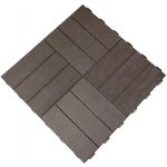 ArtPlast Linea MARTE CROSSED 56,3 x 56,3 x 1,3 cm tmavě hnědá 1 ks – Hledejceny.cz