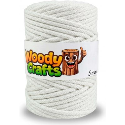 Woody Crafts Woody 5 mm – Bílá (100m) – Sleviste.cz