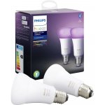 Philips Chytrá žárovka Hue Bluetooth 9W, E27, White and Color Ambiance 2ks – Zboží Dáma