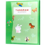 Bestent Dřevěný magnetický tangram pro děti – Zboží Dáma