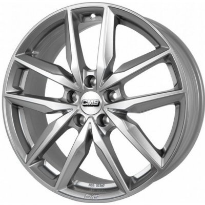 CMS C28 7x17 5x112 ET40 racing silver – Zboží Mobilmania