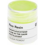 Rico Design Pigment do pryskyřice svítící ve tmě - neonově žlutá – Hledejceny.cz