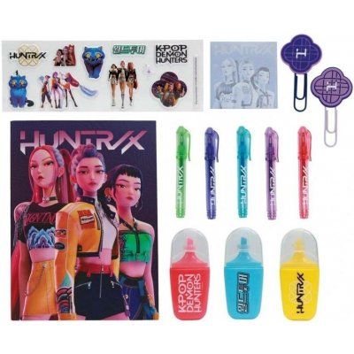 KPop Demon Hunters - Huntrix - školní set velký – Zboží Dáma