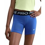 Nike Girls Pro 3in comet blue/white Modrá – Zboží Dáma