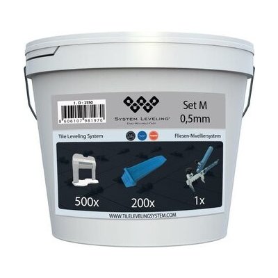 System Leveling SL1550 aplikační nivelační SET 500/200/1 - 0,5mm – Zboží Mobilmania