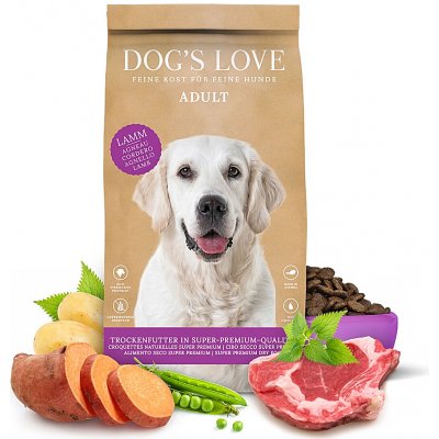 Dog's Love Adult Jehněčí 2 kg – Zboží Mobilmania