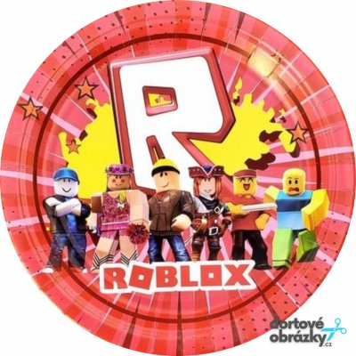 Jedlý tisk ROBLOX ● materiál: JEDLÝ PAPÍR Ⓜ️, ● velikost: 4cm (30 ks / A4) ☝ – Hledejceny.cz