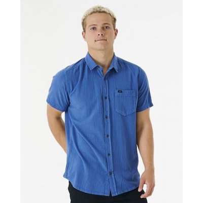 Rip Curl washed S/S shirt Sparky blue