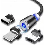 Pronett XJ4312 Magnetický USB nabíjecí 3v1 LED – Hledejceny.cz