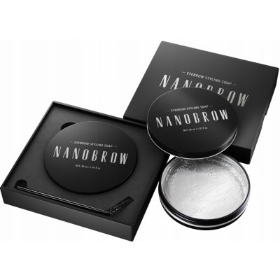 Nanobrow Eyebrow Styling Soap Gel a pomáda na obočí transparentní 30 g – Zboží Dáma