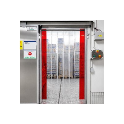 Lamelová clona mrazírenská, 300×3 mm, 50% krytí – Hledejceny.cz