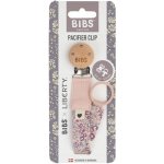 Bibs x Liberty klip na dudlík z Bio bavlny blush – Zbozi.Blesk.cz