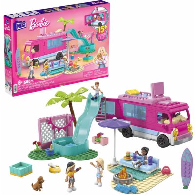 Barbie MEGA Super Adventure Camper – Zboží Mobilmania