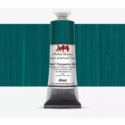 Michael Harding olejové barvy 40 ml cobalt turquoise deep 507 – Sleviste.cz