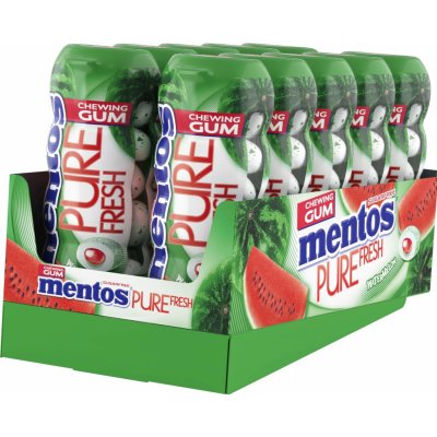 Mentos Pure Fresh Gum Watermelon 10 x 30 g – Sleviste.cz