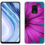 Pouzdro mmCase gelové Xiaomi Redmi Note 9 Pro - fialová kopretina – Zboží Mobilmania