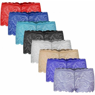 Dámské krajkové boxerky Beátka 8043 3 ks vícebarevná – Sleviste.cz